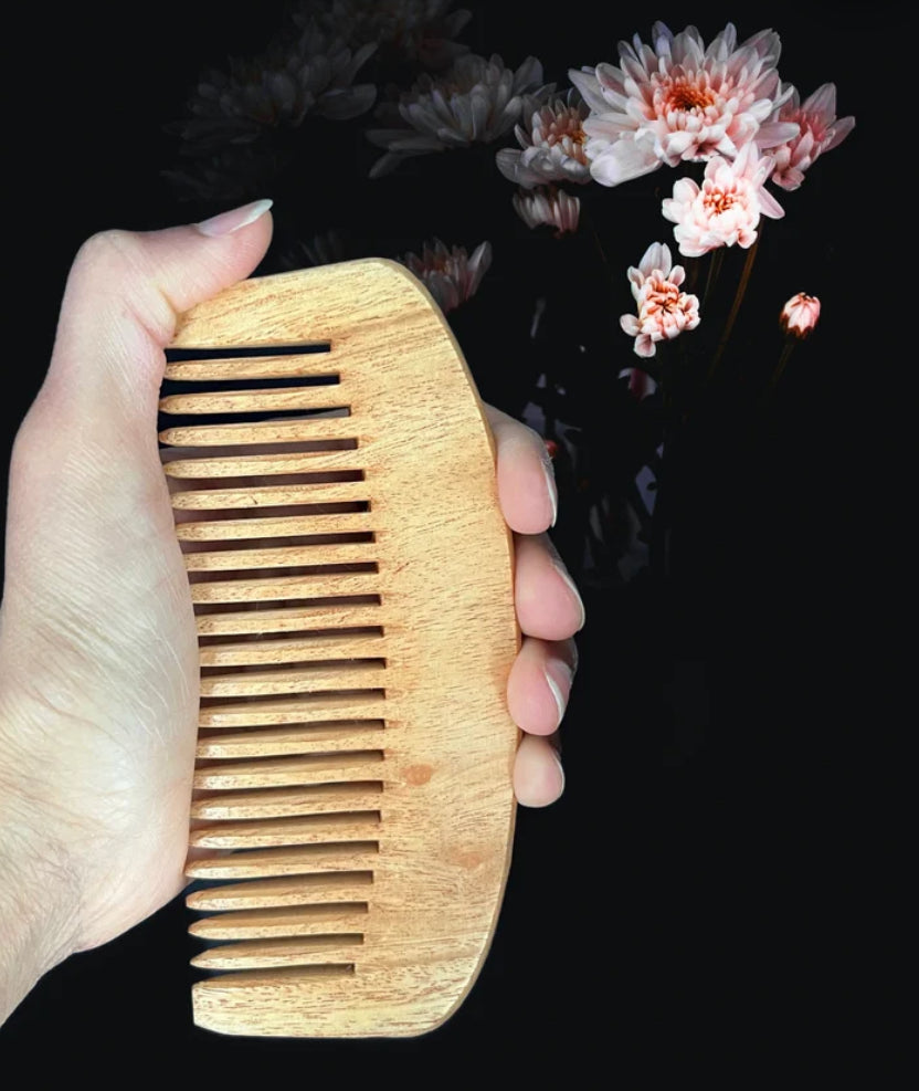 Wooden Comb Small/Hair comb/Neem wood/Grip comb/ Massage Comb